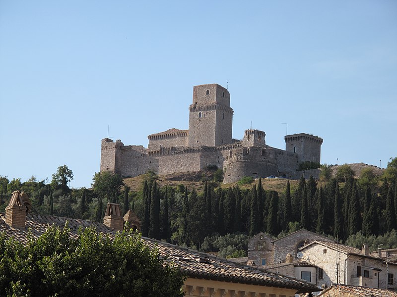 audioguida La Rocca Maggiore di Assisi